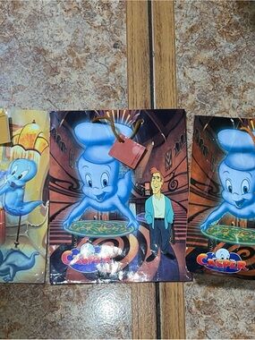 Vintage 1996 Casper The Friendly Ghost Halloween Gift bags Set Of 3